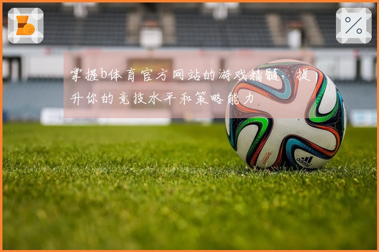 掌握b体育官方网站的游戏精髓，提升你的竞技水平和策略能力